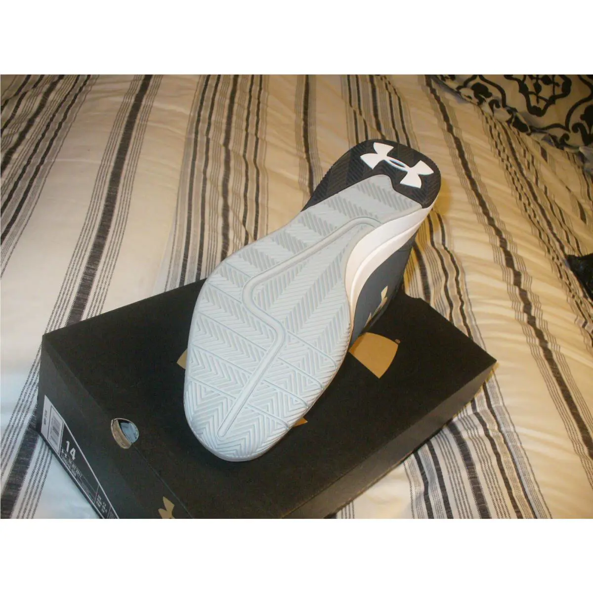 Under Armour shoes - Jet Hightop - Jet Hightop - 1300016-008 - Grey-White (UPC: 190496933644) 7