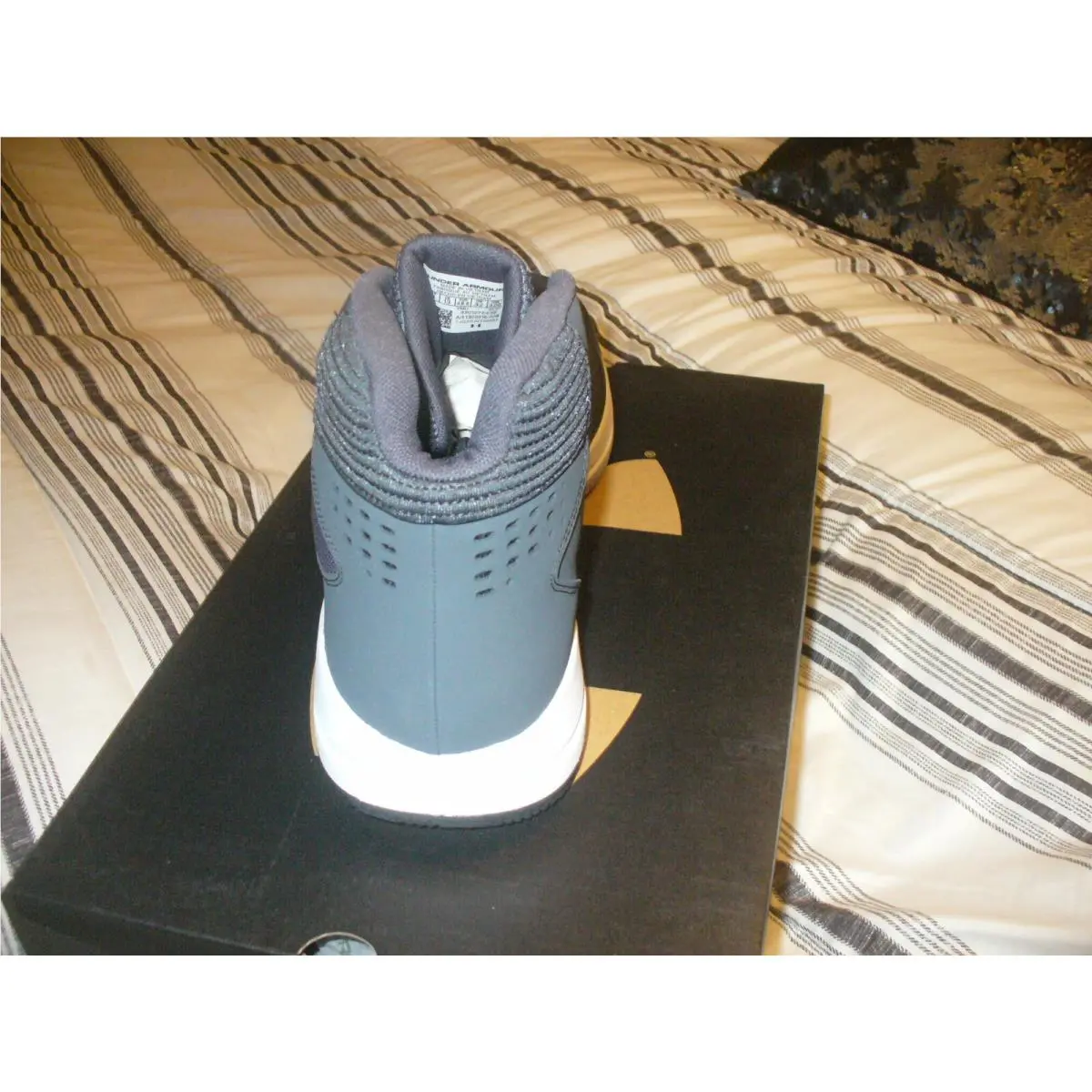 Under Armour shoes - Jet Hightop - Jet Hightop - 1300016-008 - Grey-White (UPC: 190496933644) 14