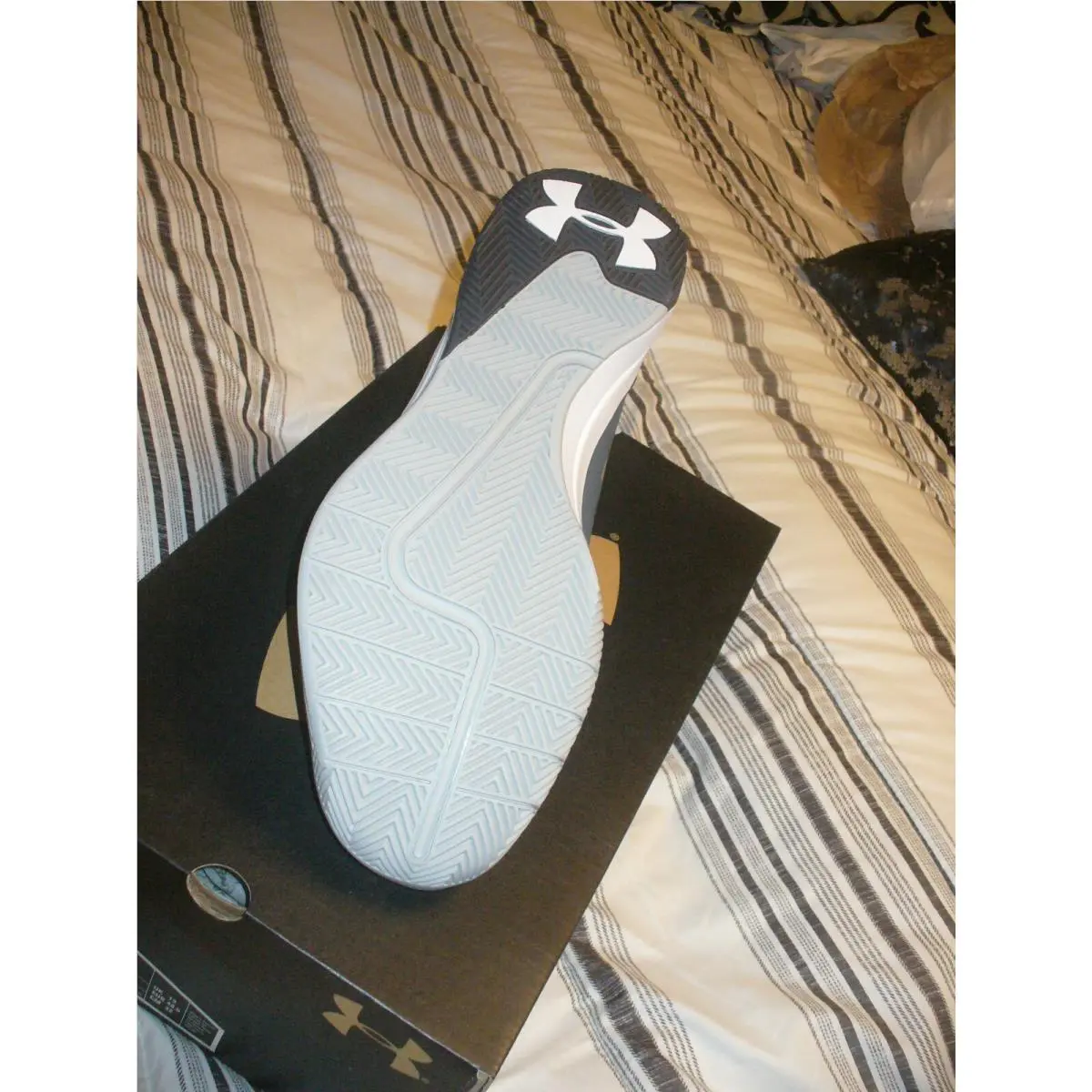 Under Armour shoes - Jet Hightop - Jet Hightop - 1300016-008 - Grey-White (UPC: 190496933644) 15