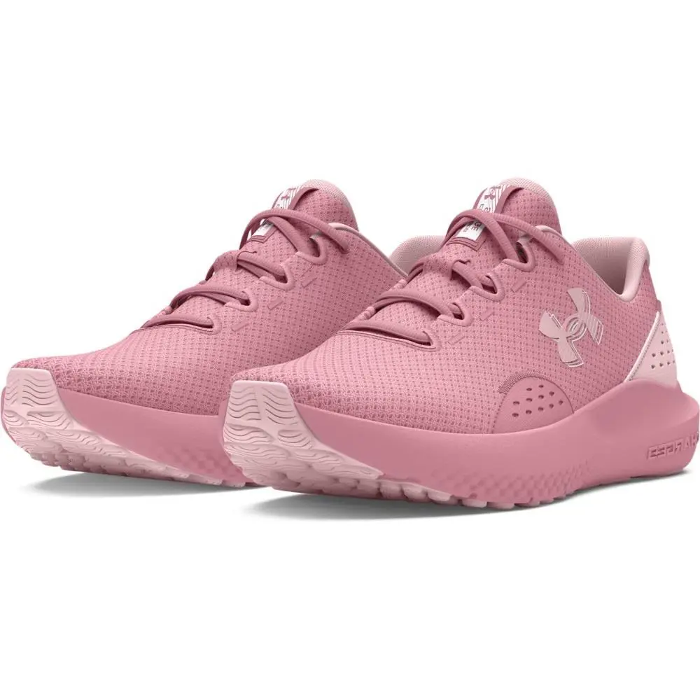 Under Armour 3027007 Women`s UA Surge 4 Running Athletic Training Gym Shoes Pink Elixir