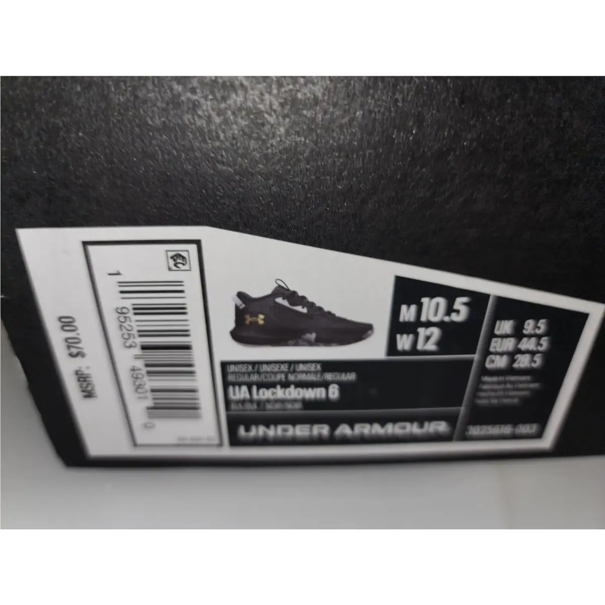 Under Armour shoes - Under Armour Lockdown 6 - Lockdown - 3025616-003 - Black (UPC: 195253493010) 16