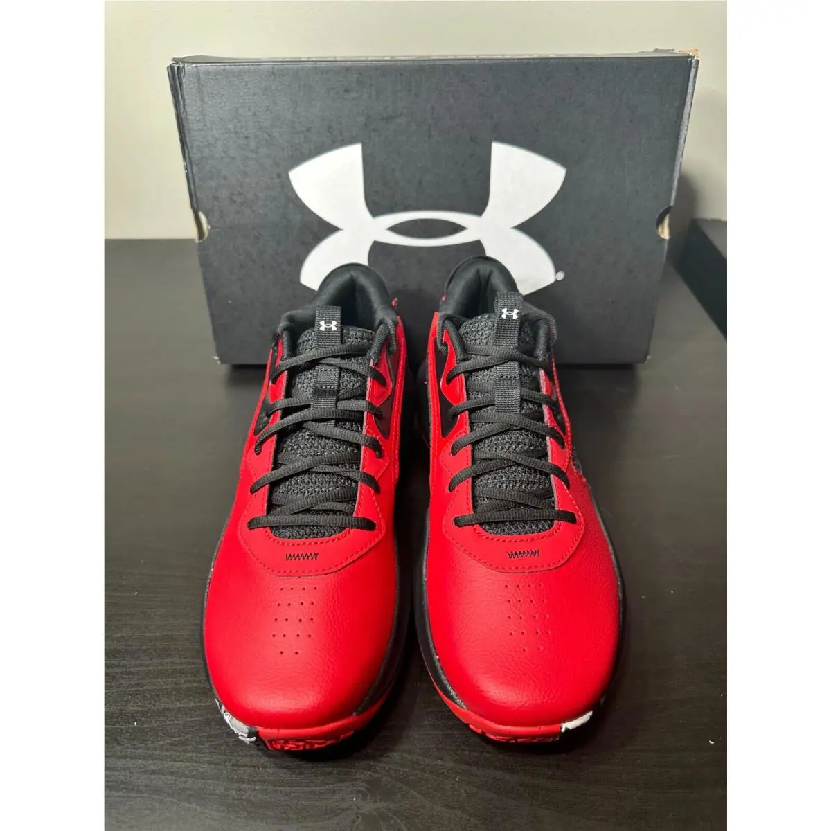 Under Armour shoes - Lockdown 6 - Lockdown - 3025616-600 - Red/Black/White (UPC: 0195253492662) 1