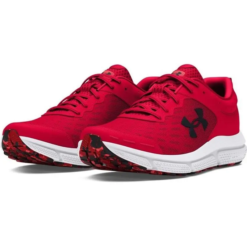 Under Armour 3026175 Men`s UA Charged Assert 10 Running Shoes Red Size 7