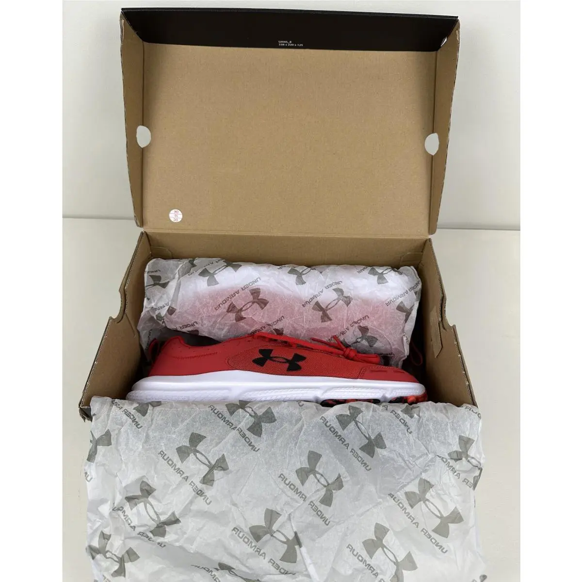 Under Armour shoes - UA Charged Assert - Charged Assert - 3026175 - Red 9