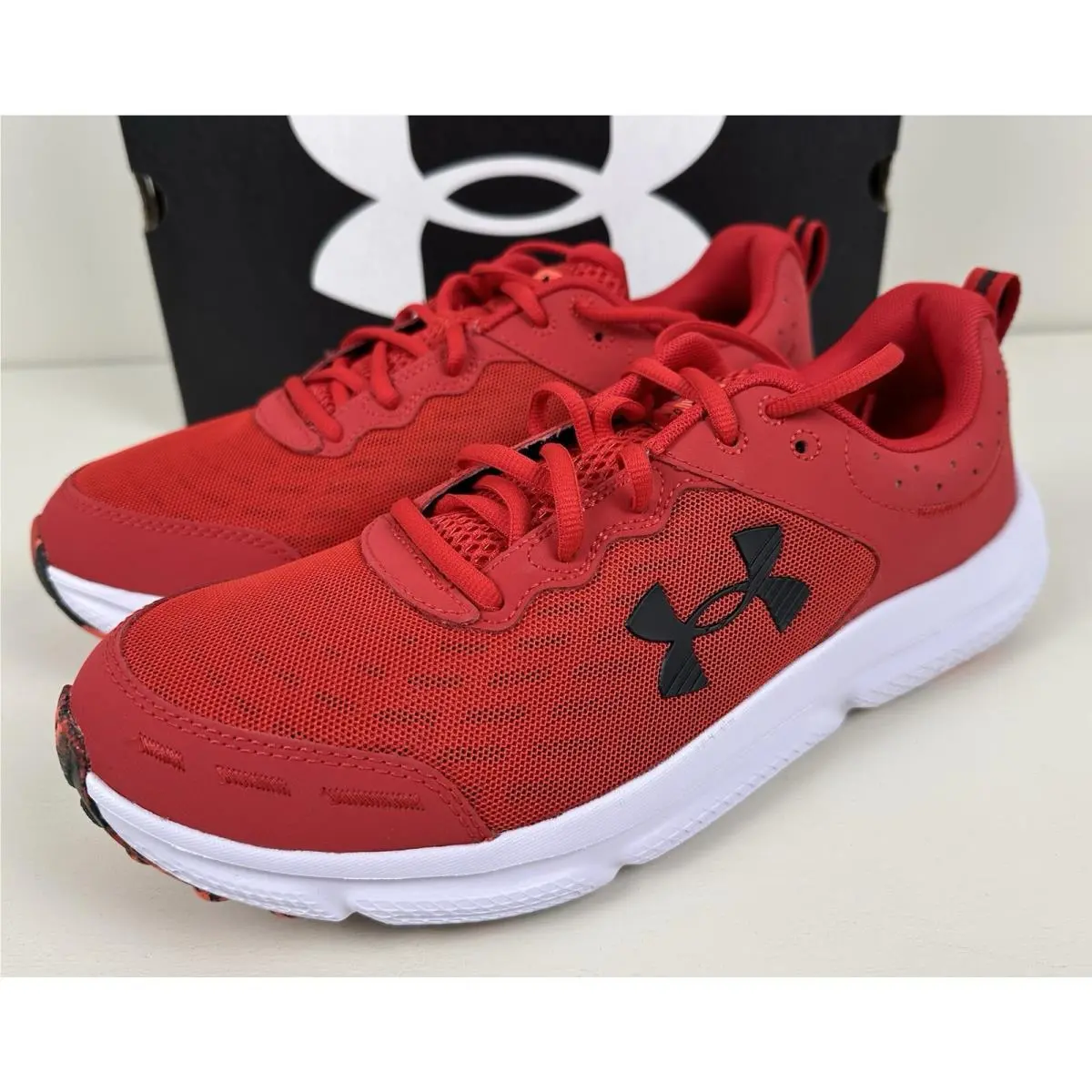 Under Armour shoes - UA Charged Assert - Charged Assert - 3026175 - Red 0
