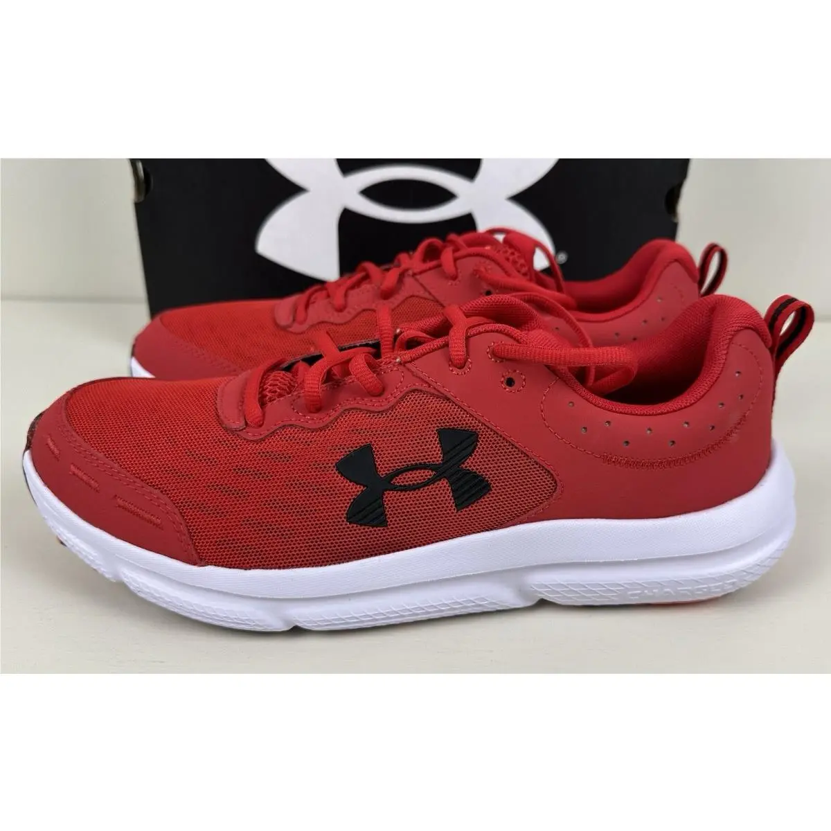 Under Armour shoes - UA Charged Assert - Charged Assert - 3026175 - Red 1