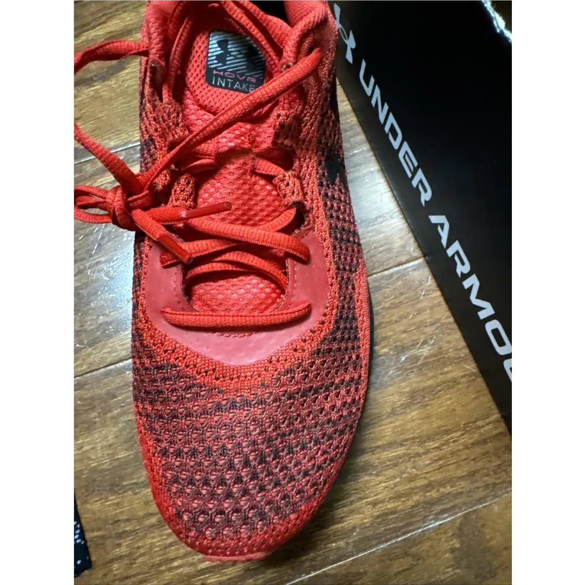 Under Armour shoes - HOVR Intake 6 - HOVR Intake - 3026134-600 - Red/Black (UPC: 0196040908809) 8