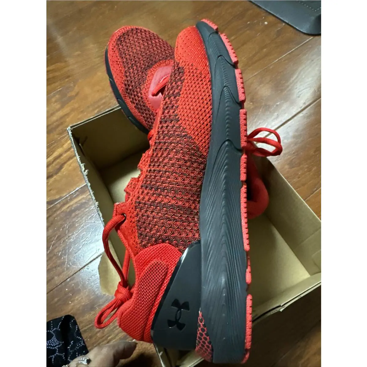 Under Armour shoes - HOVR Intake 6 - HOVR Intake - 3026134-600 - Red/Black (UPC: 0196040908809) 1