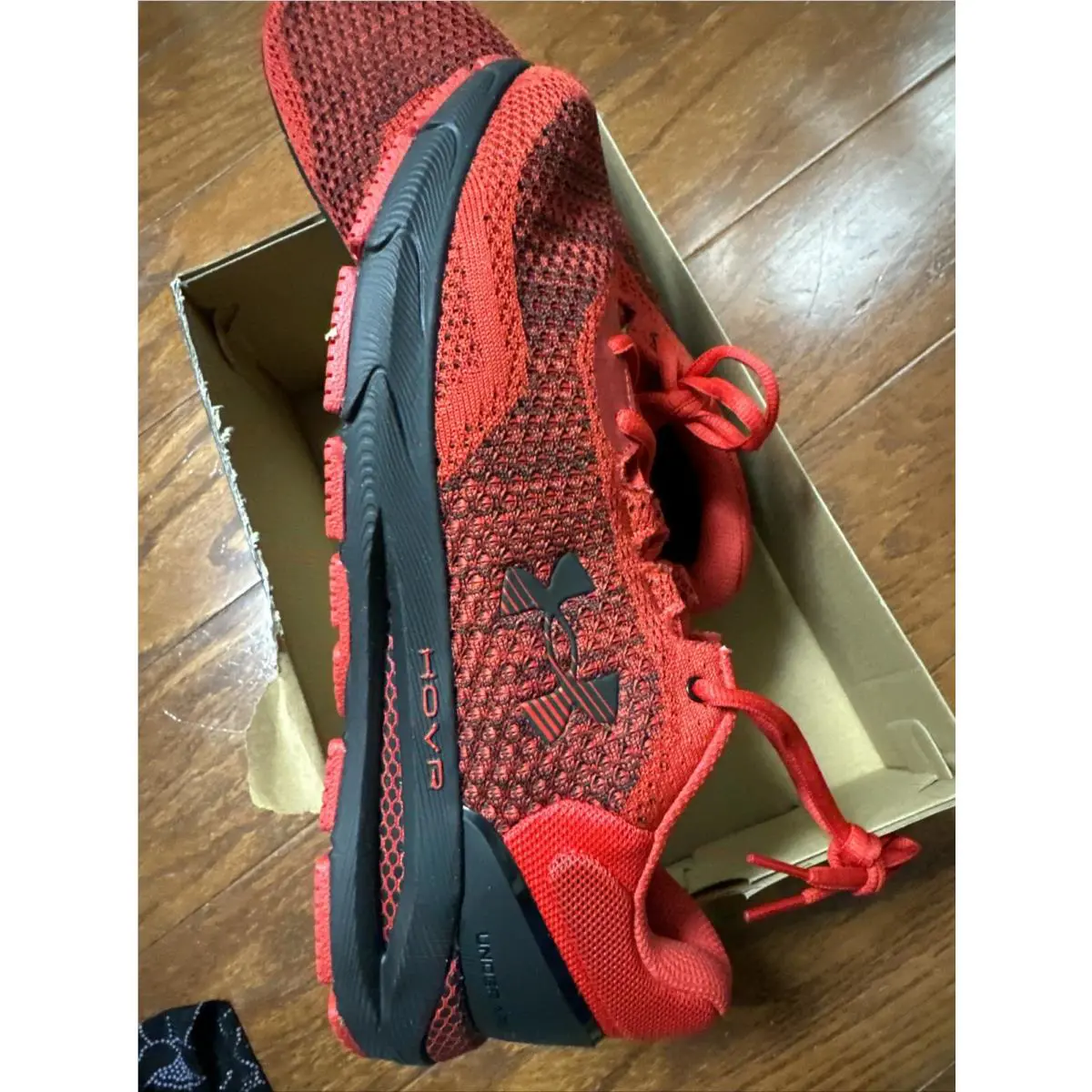 Under Armour shoes - HOVR Intake 6 - HOVR Intake - 3026134-600 - Red/Black (UPC: 0196040908809) 3
