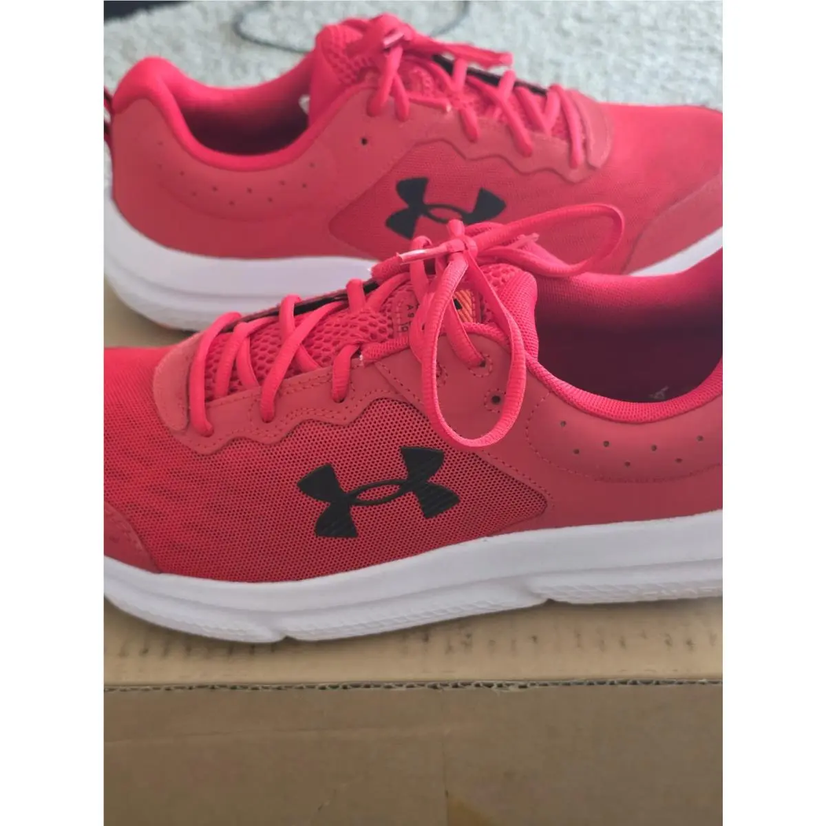 Under Armour shoes - Under Armour Charged Assert 10 - 3026175-600 - Red 1