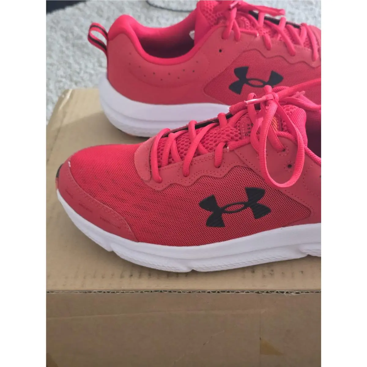 Under Armour shoes - Under Armour Charged Assert 10 - 3026175-600 - Red 2