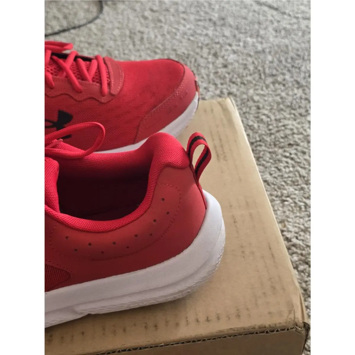 Under Armour shoes - Under Armour Charged Assert 10 - 3026175-600 - Red 3