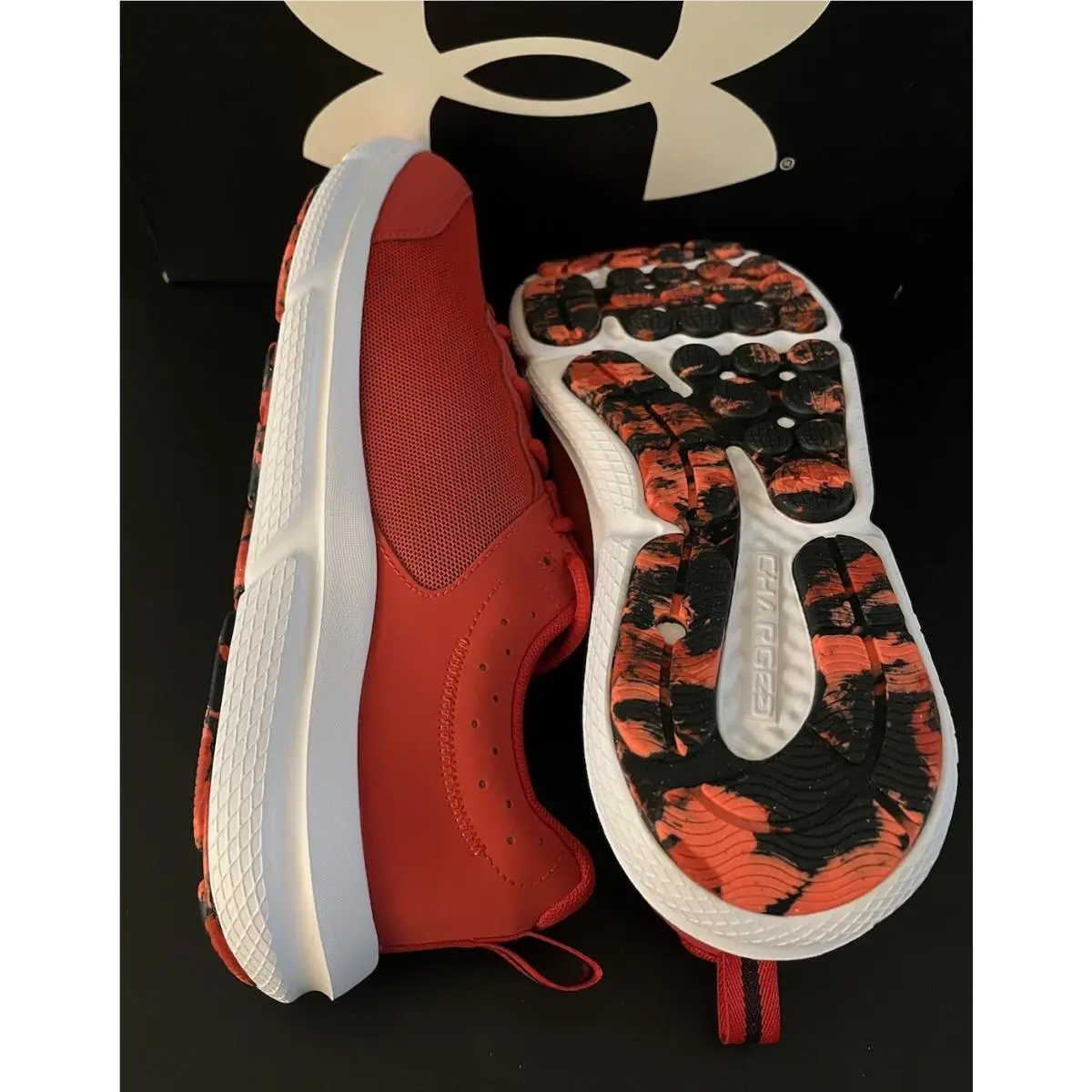 Under Armour shoes - Under Armour Charged Assert 10 - 3026175-600 - Red (UPC: 0196040460857) 1