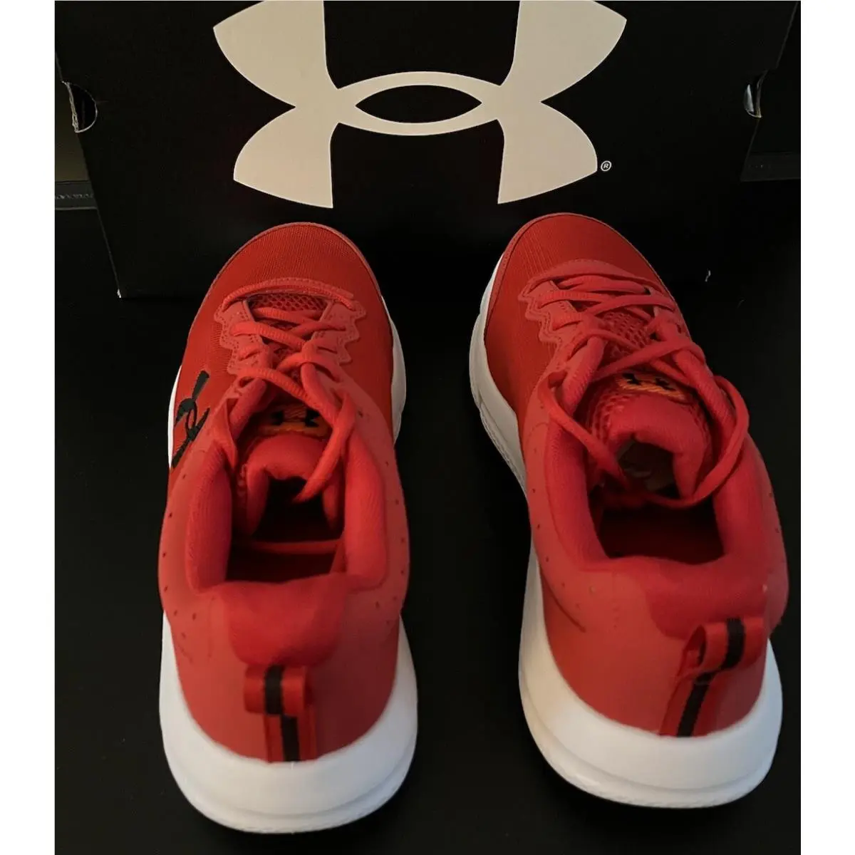 Under Armour shoes - Under Armour Charged Assert 10 - 3026175-600 - Red (UPC: 0196040460857) 2