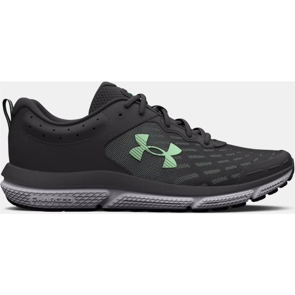 Size 6 - Under Armour Charged Assert 6 Jet Grey Aqua Foam W