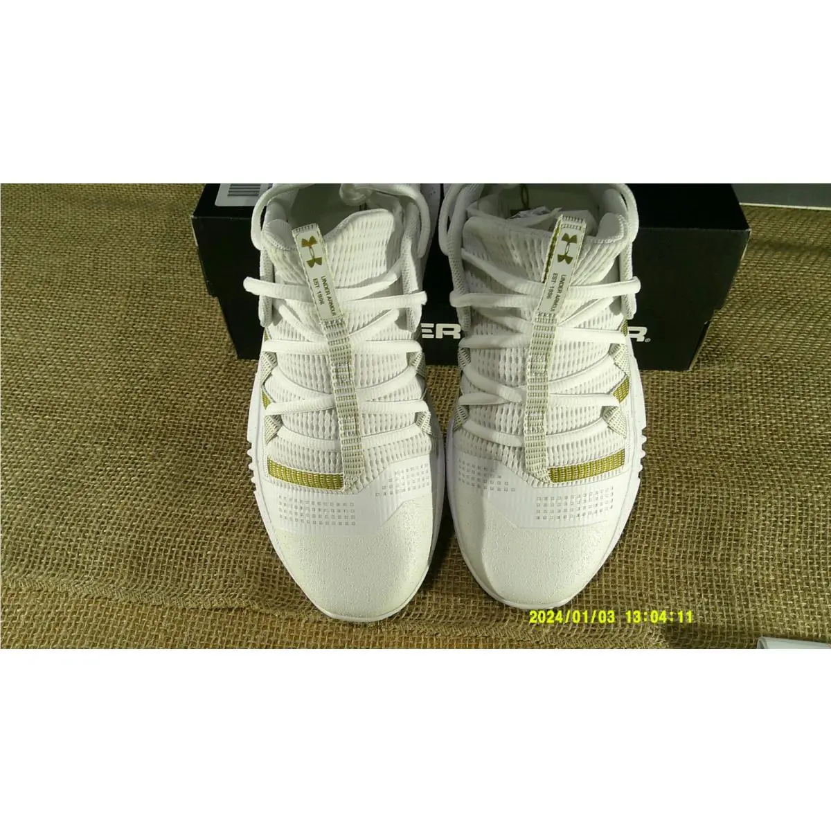 Under Armour shoes - Under Armour Block City 2.0 - 3021377-100 - White 1