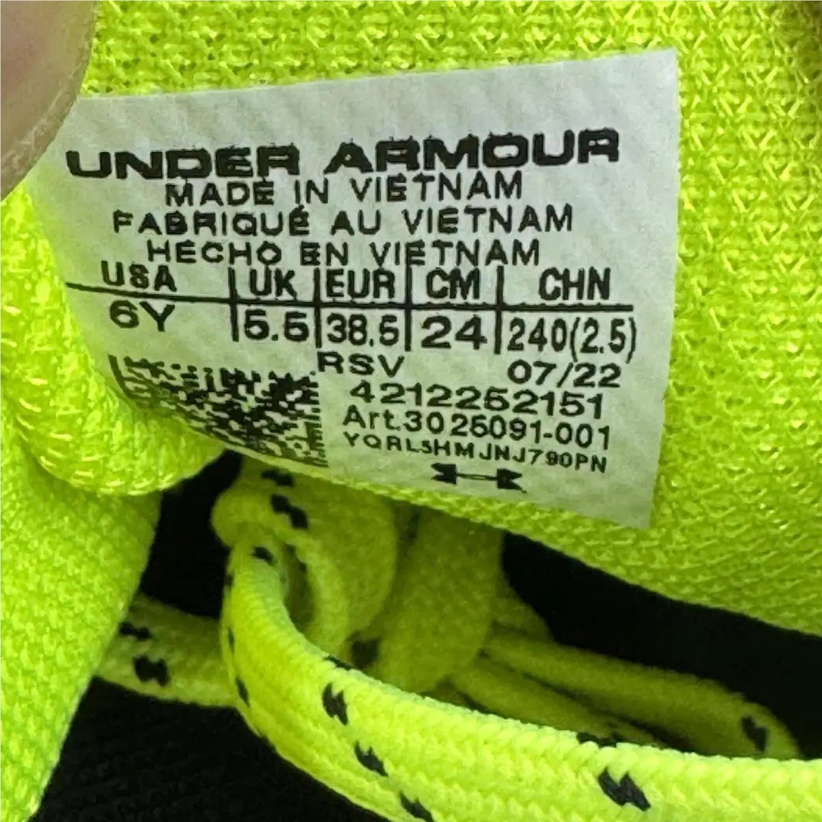 Under Armour shoes - Under Armour Curry 3Z6 - Curry - 3025090-001 - Black 12