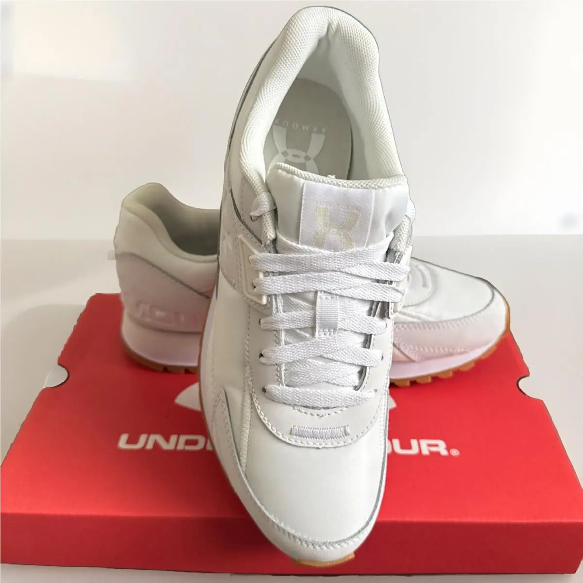 Under Armour shoes - Under Armour Essential Runner - Essential Runner - 3028408-101 - White (UPC: 0196886443489) 0