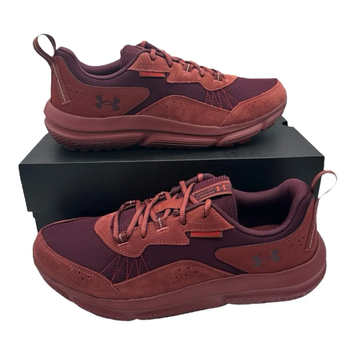 Under Armour UA Charged Verssert 2 Running Shoes Men`s Size 11.5 Red 3027178-500