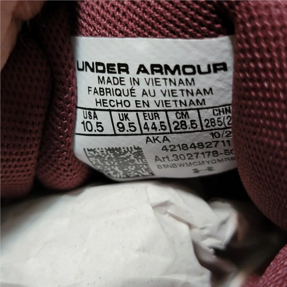 Under Armour shoes - Under Armour Charged Verssert 2 - 3027178-500 - Red 6