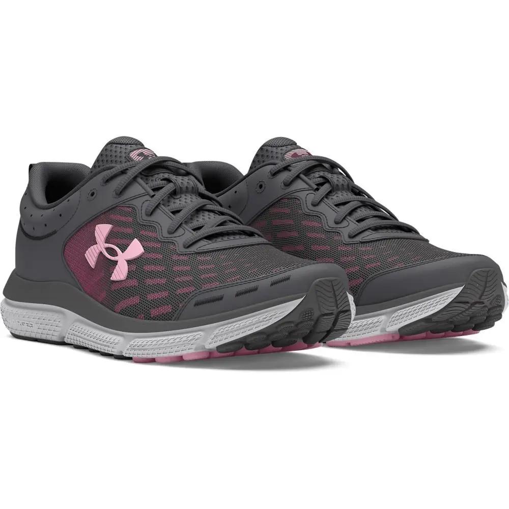 Under Armour 3026179 Women`s Charged Assert 10 Running Shoes Castlerock Size 6
