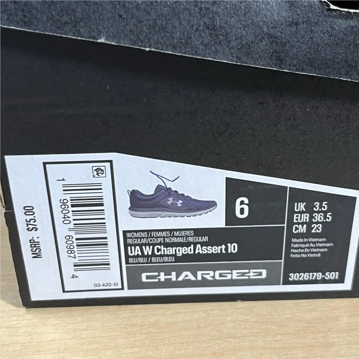 Under Armour shoes - Under Armour Charged Assert 10 - 3026179 - Purple 11
