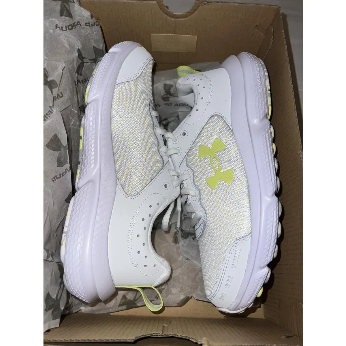Under Armour shoes - Under Armour Charged Assert 10 - 3026179-110 - White 0