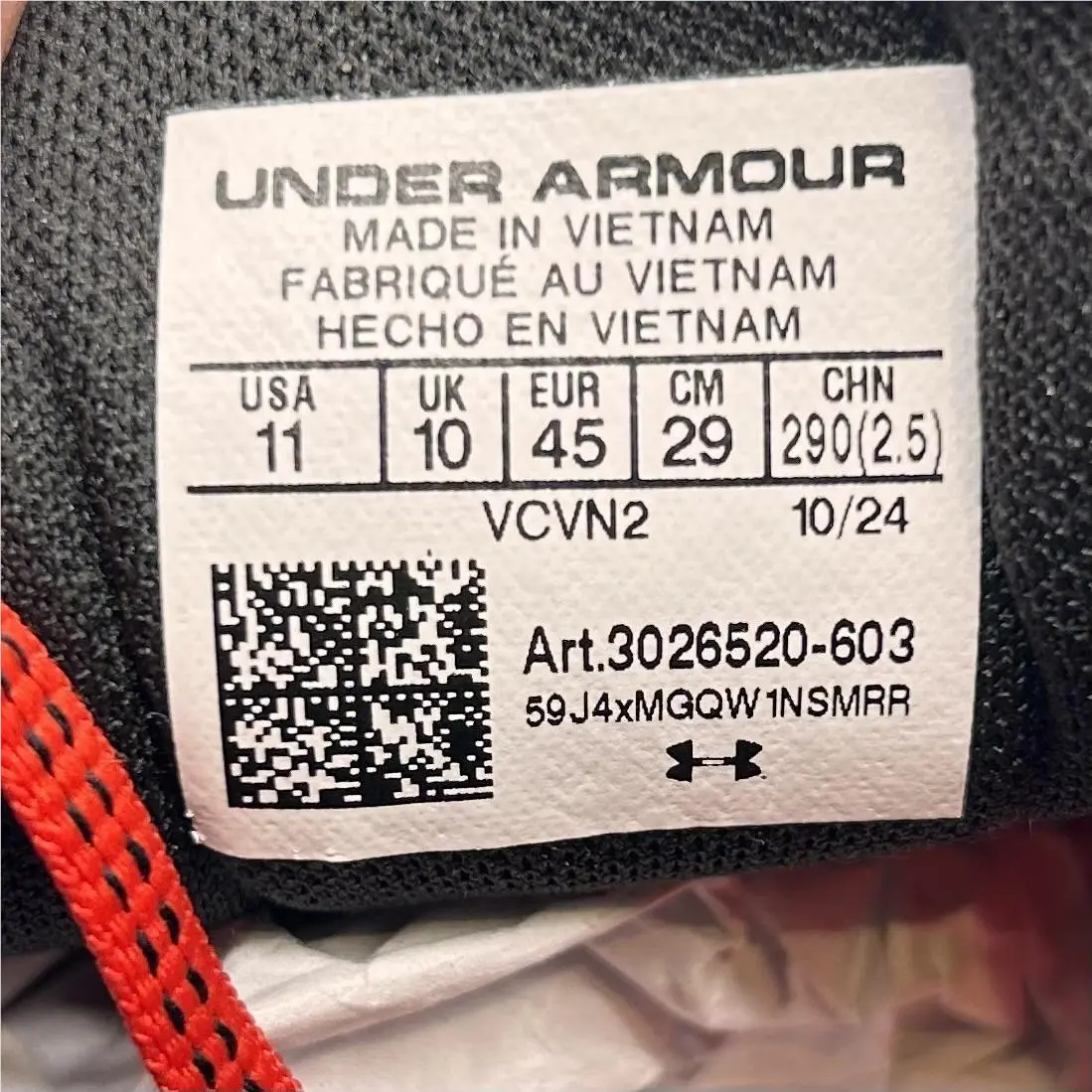 Under Armour shoes - Under Armour HOVR Turbulence 2 - 3026520-603 - Red 8