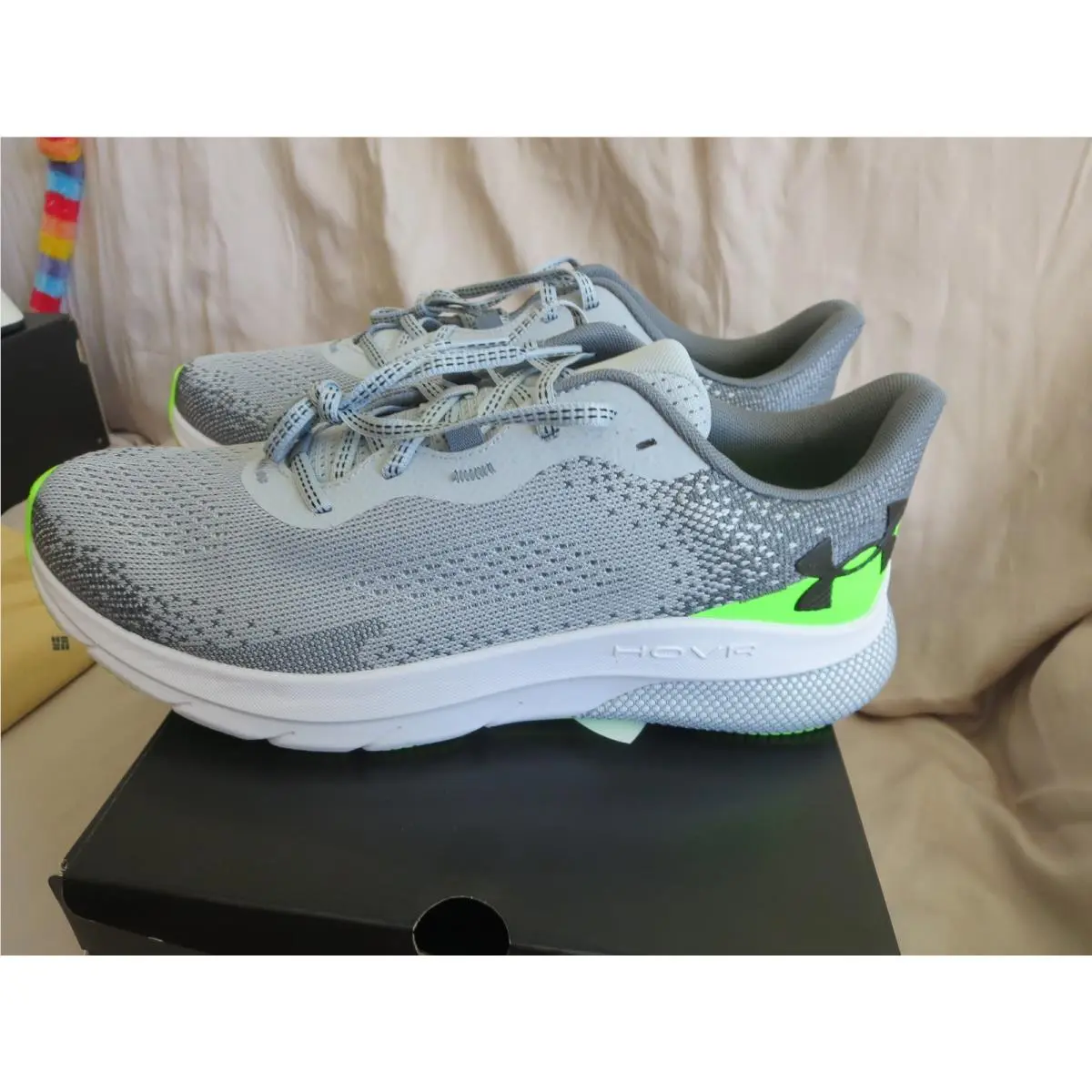Under Armour shoes - Under Armour HOVR Turbulence - HOVR Turbulence - 3026520 - Gray (UPC: 0197779084147) 0