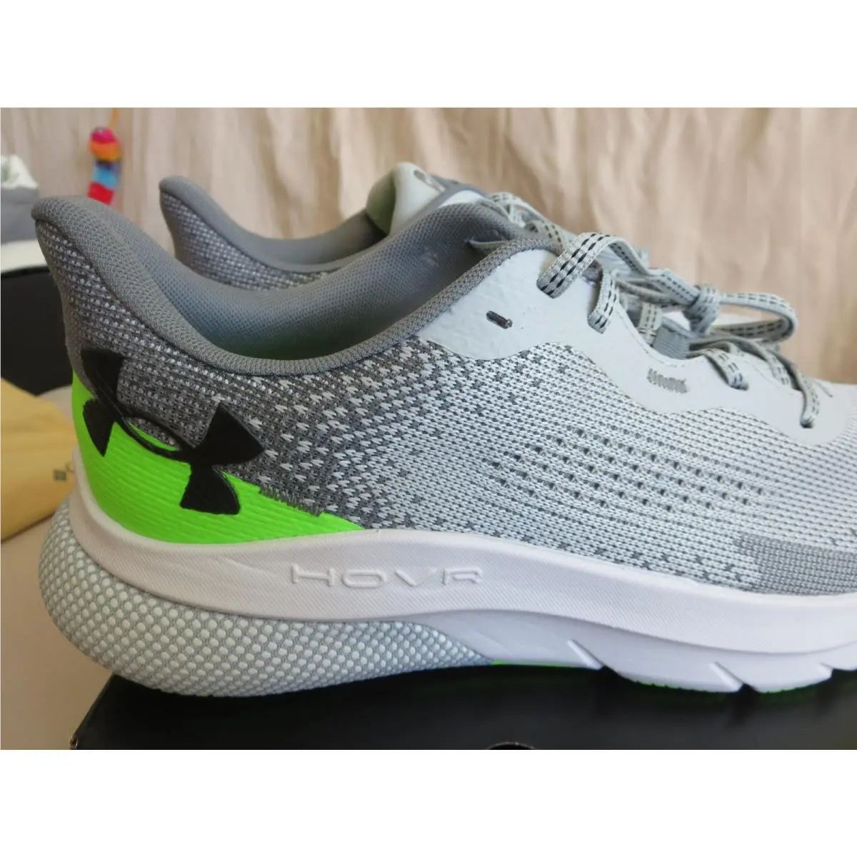 Under Armour shoes - Under Armour HOVR Turbulence - HOVR Turbulence - 3026520 - Gray (UPC: 0197779084147) 4