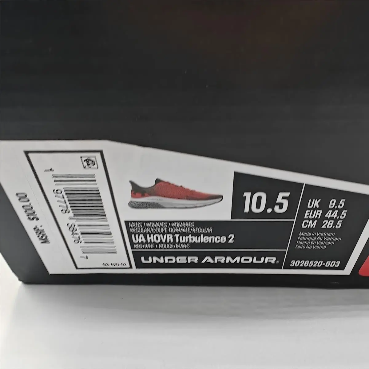 Under Armour shoes - Under Armour HOVR Turbulence - HOVR Turbulence - 3026520 - Red/white/black 9