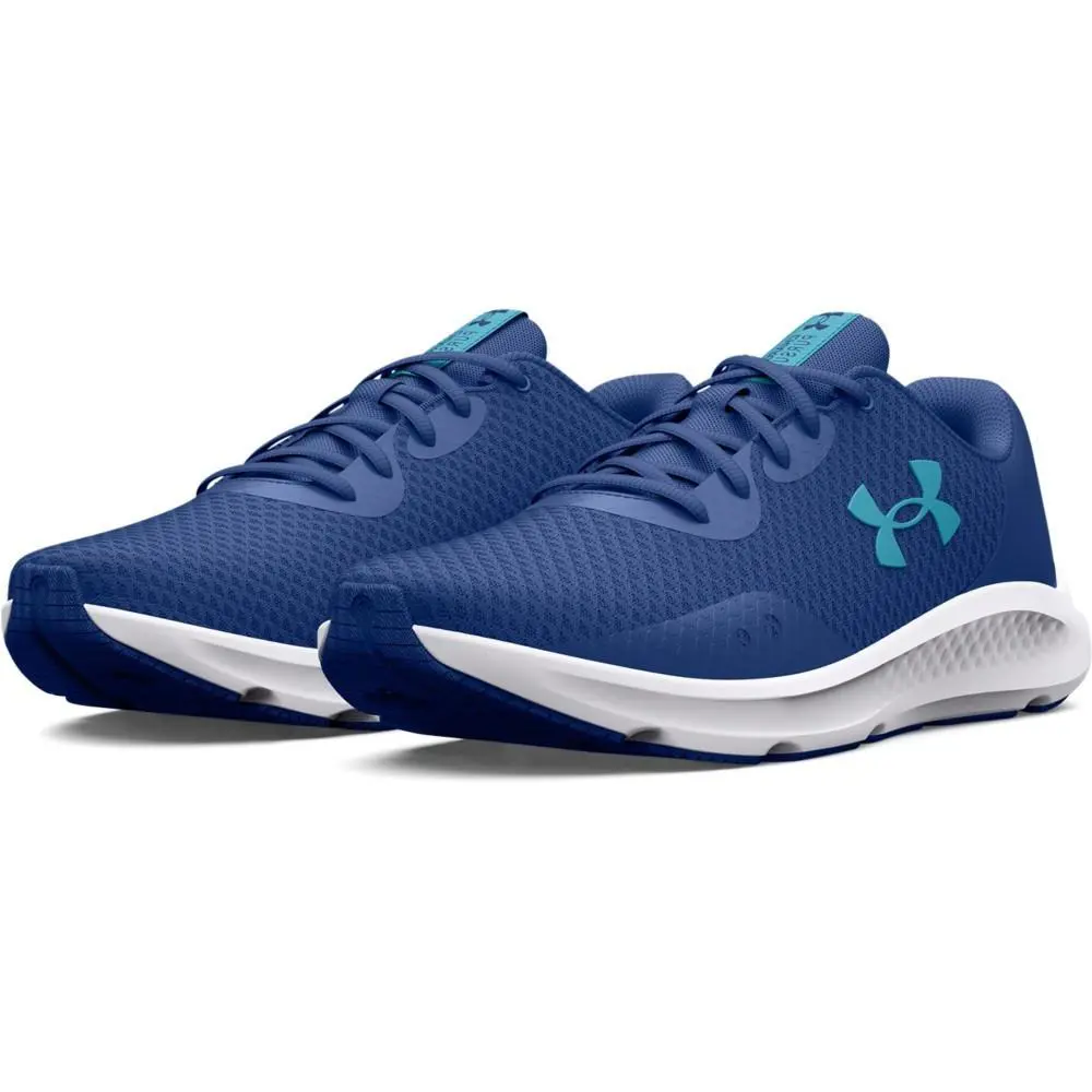 Under Armour 3024878 UA Charged Pursuit 3 Running Shoes Blue Mirage Size 7.5 - Blue Mirage