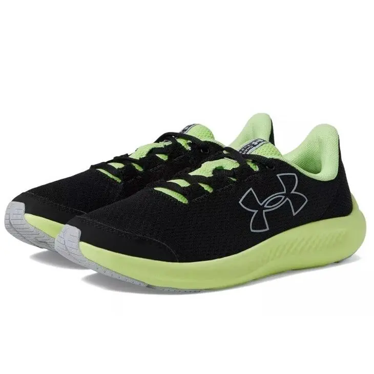 Under Armour UA Charged Pursuit 3 Running Shoes Black/lime Size 7
