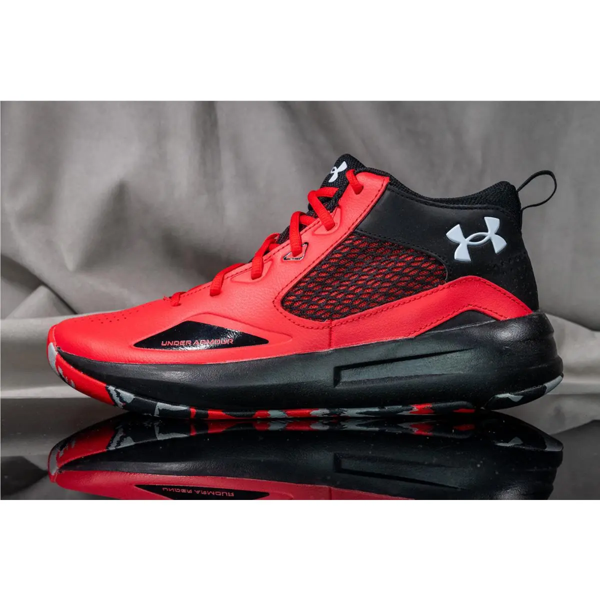 Under Armour shoes - Under Armour Lockdown - Lockdown - 3023949 - BLACK/ RED (UPC: 194512568049) 0
