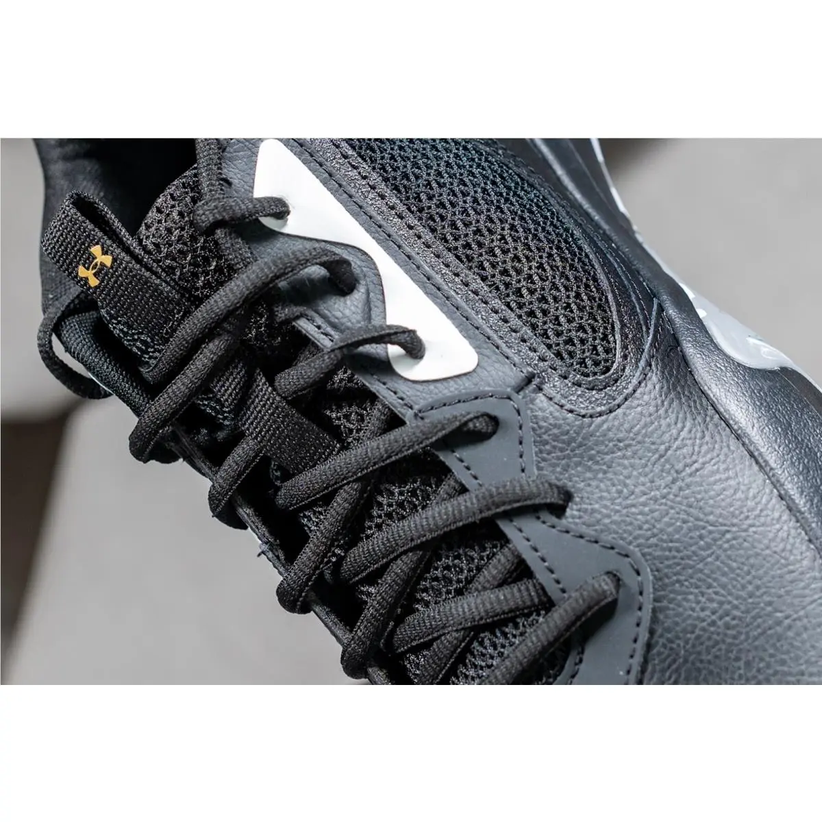 Under Armour shoes - Under Armour Lockdown - Lockdown - 3025616 - BLACK/ WHITE/ GREY (UPC: 195253493041) 4