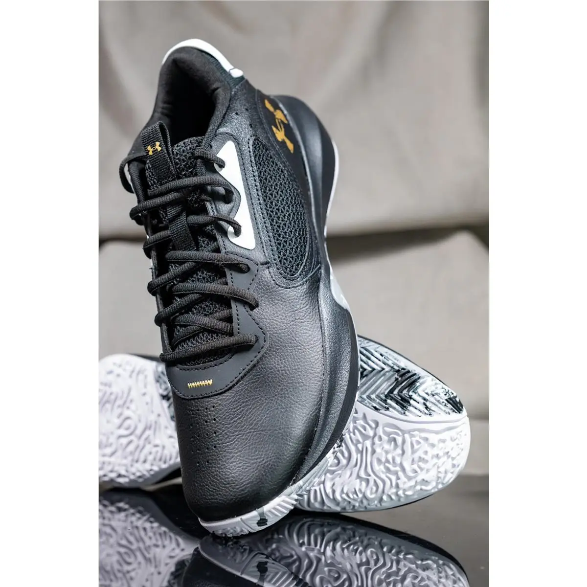 Under Armour shoes - Under Armour Lockdown - Lockdown - 3025616 - BLACK/ WHITE/ GREY (UPC: 195253493041) 0