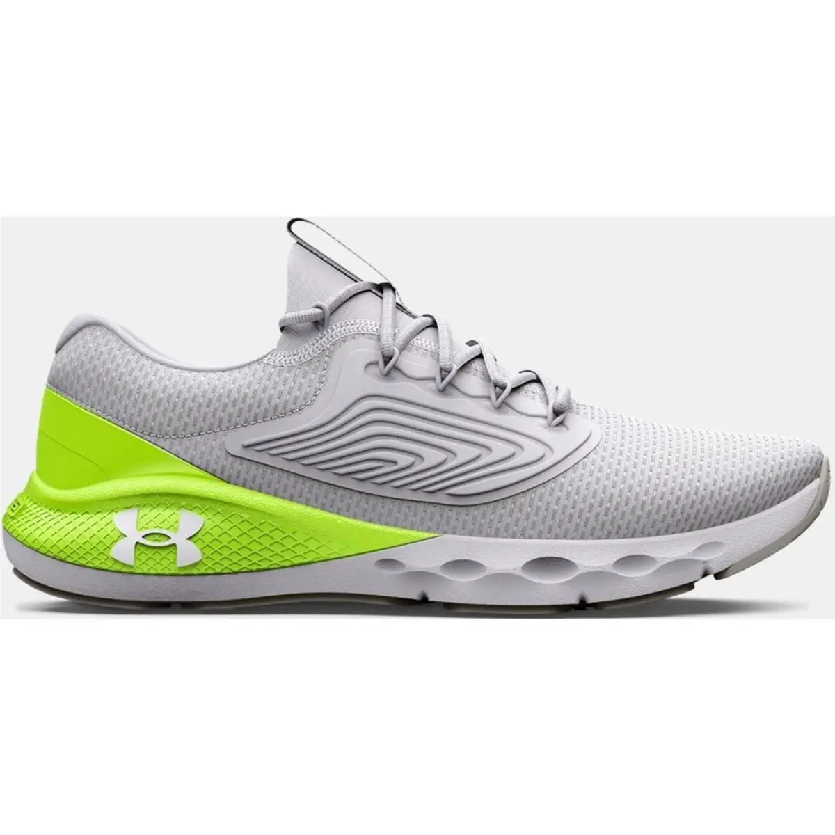 Size 11.5 - Under Armour Charged Vantage 2 White Lime Surge