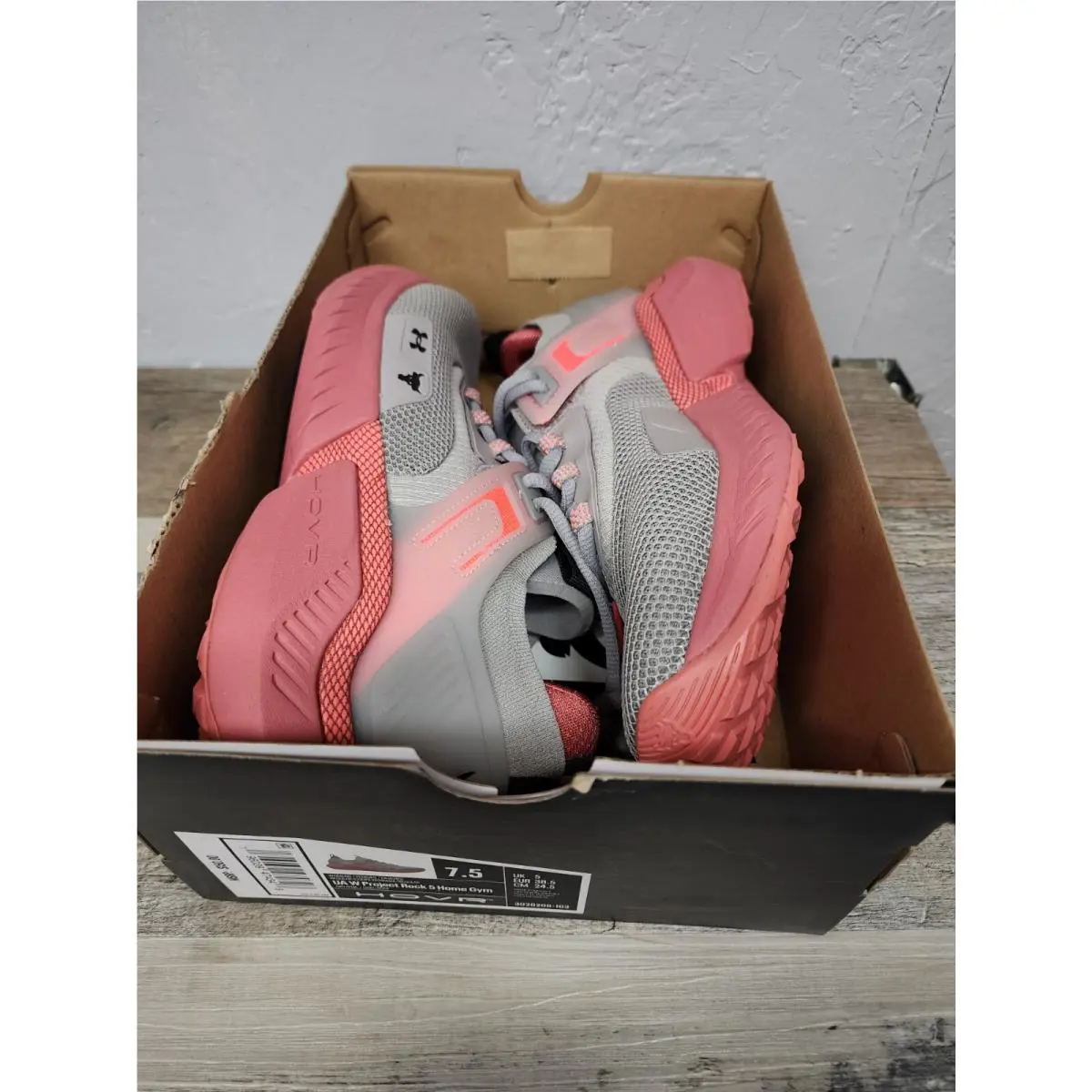 Under Armour shoes - Under Armour Project Rock 5 - 3026208-103 - Gray 0