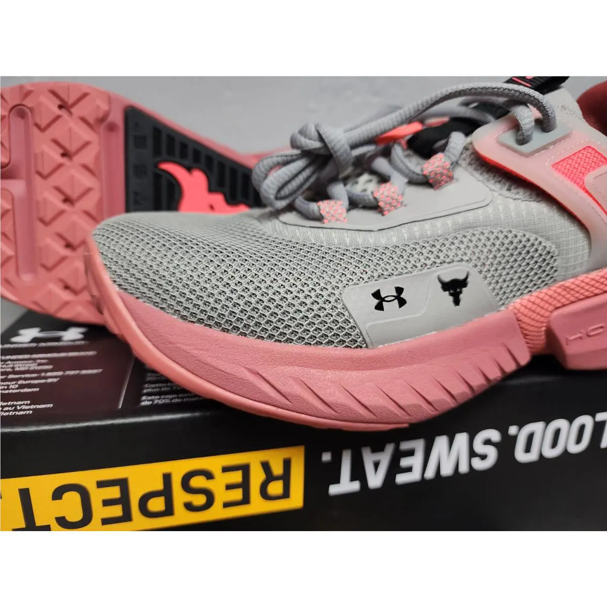 Under Armour shoes - Under Armour Project Rock 5 - 3026208-103 - Gray 6
