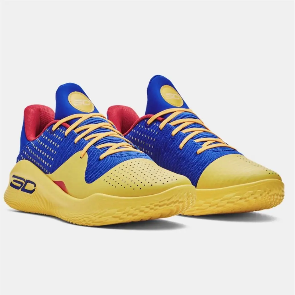 Under Armour shoes - Under Armour Curry 4 - Curry - 3026620-100 - blue/ Yellow 1