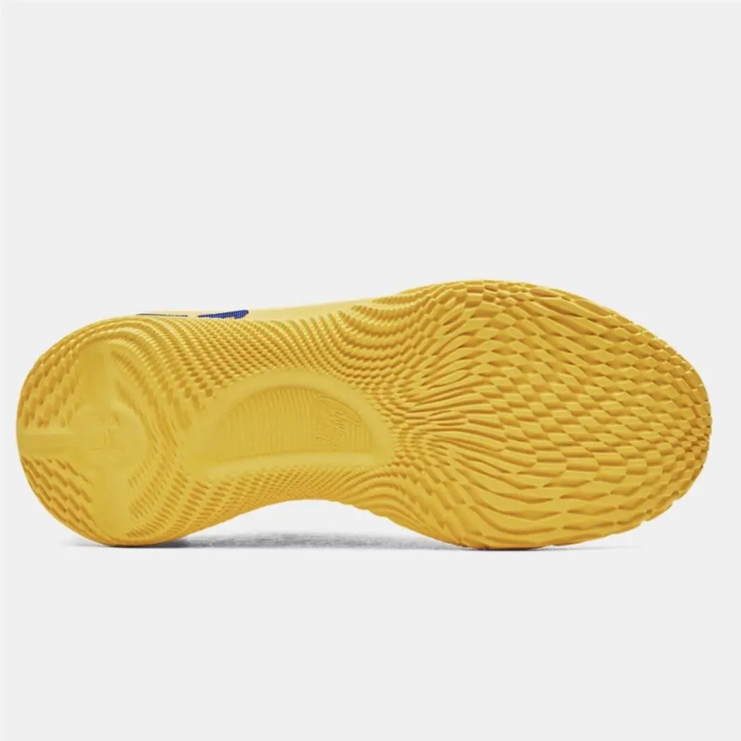 Under Armour shoes - Under Armour Curry 4 - Curry - 3026620-100 - blue/ Yellow 5