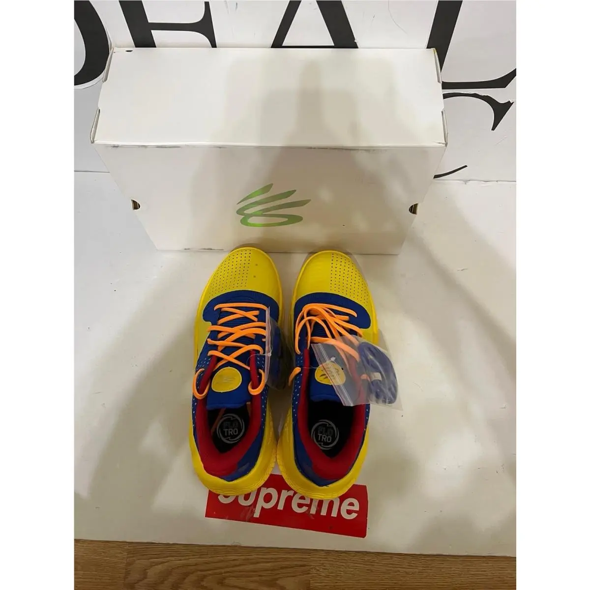 Under Armour shoes - Under Armour Curry 4 - Curry - 3026620-100 - blue/ Yellow 0
