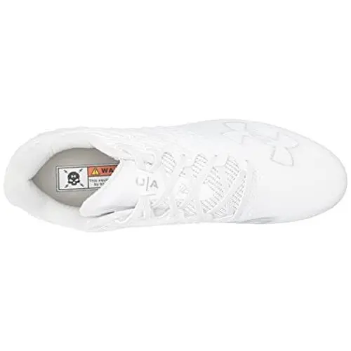 Under Armour shoes - Under Armour Blur Smoke MC - 3024015-100 - White (UPC: 194514391959) 3