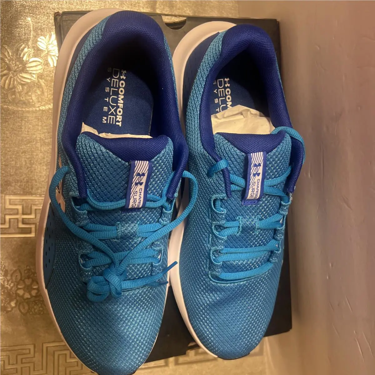 Under Armour shoes - Under Armour Surge - Surge - 3027000-001 - Royal Blue, White And Blue (UPC: 196884999865) 12