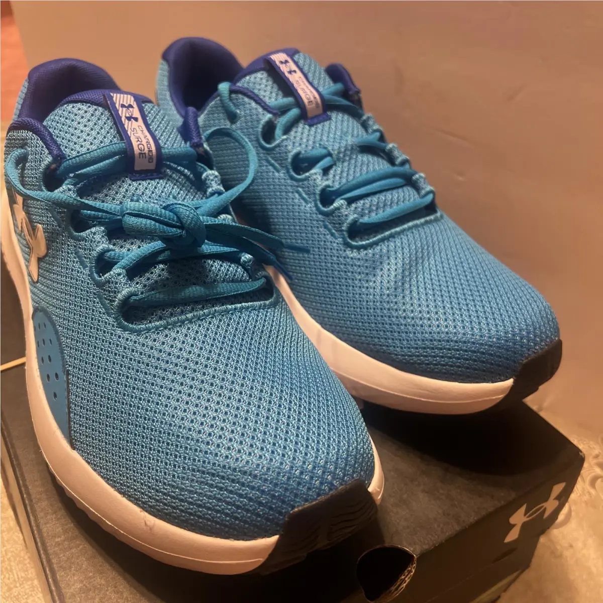 Under Armour shoes - Under Armour Surge - Surge - 3027000-001 - Royal Blue, White And Blue (UPC: 196884999865) 2