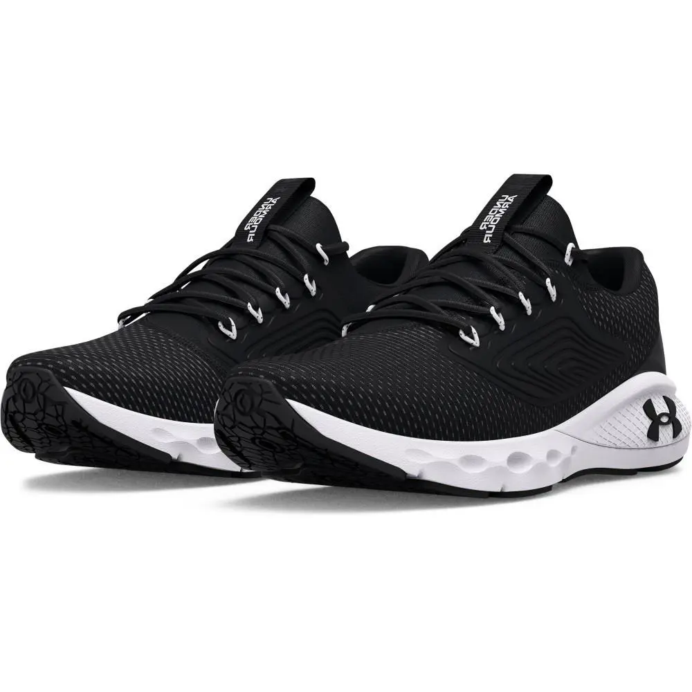 Under Armour 3024873 UA Charged Vantage 2 Running Shoes Black/white Size 8
