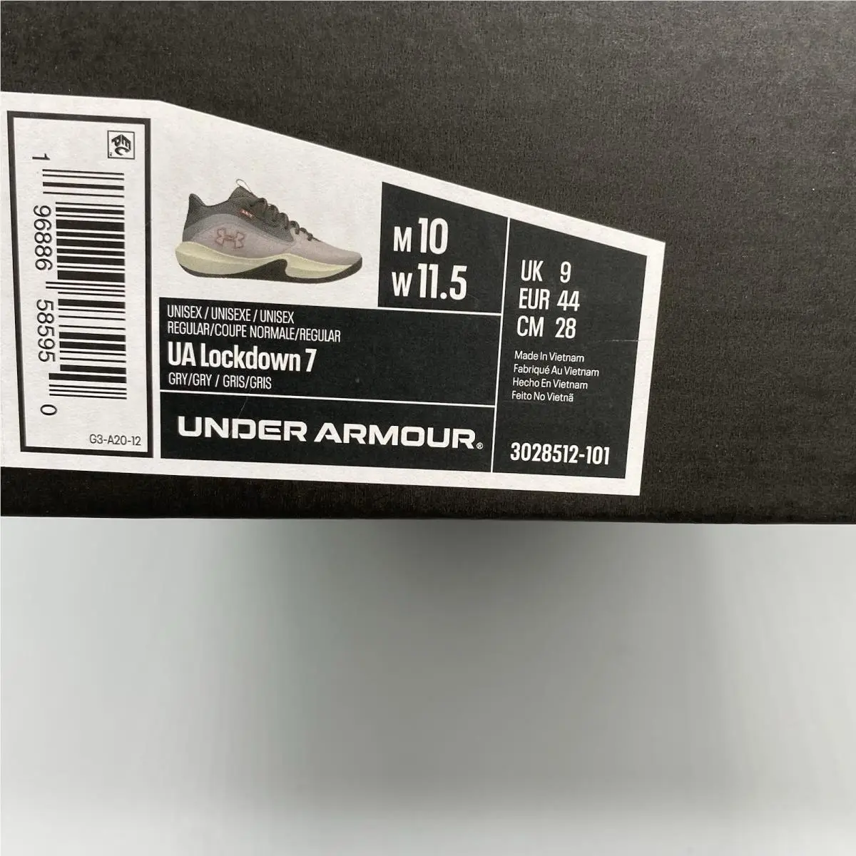 Under Armour shoes - Under Armour Lockdown 7 - Lockdown - 3028512-101 - Multicolor 9