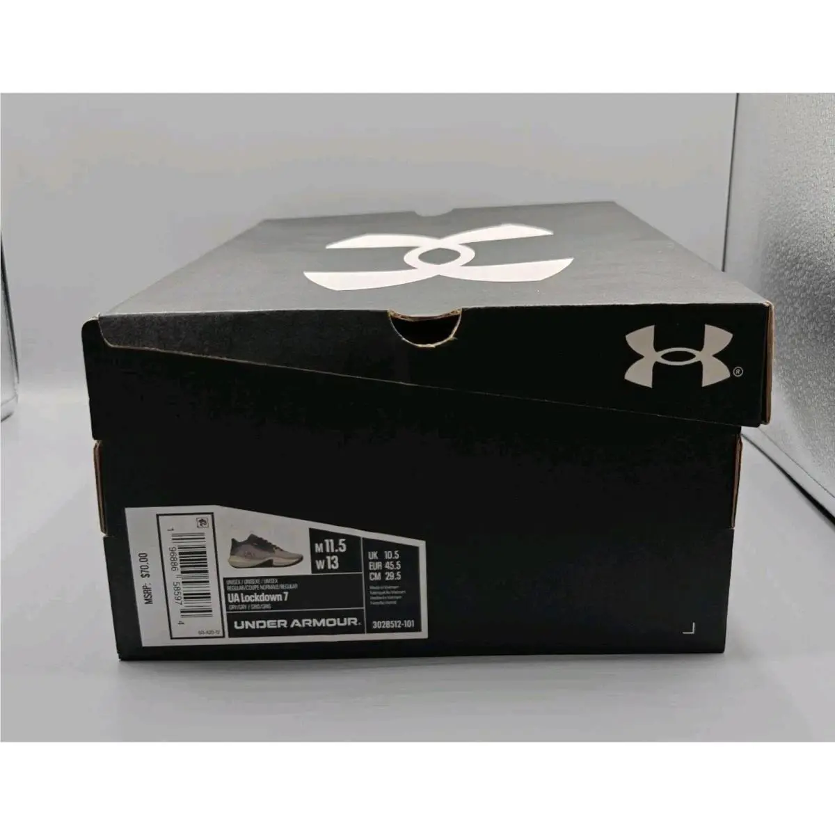 Under Armour shoes - Under Armour Lockdown 7 - Lockdown - 3028512-101 - Gray 7