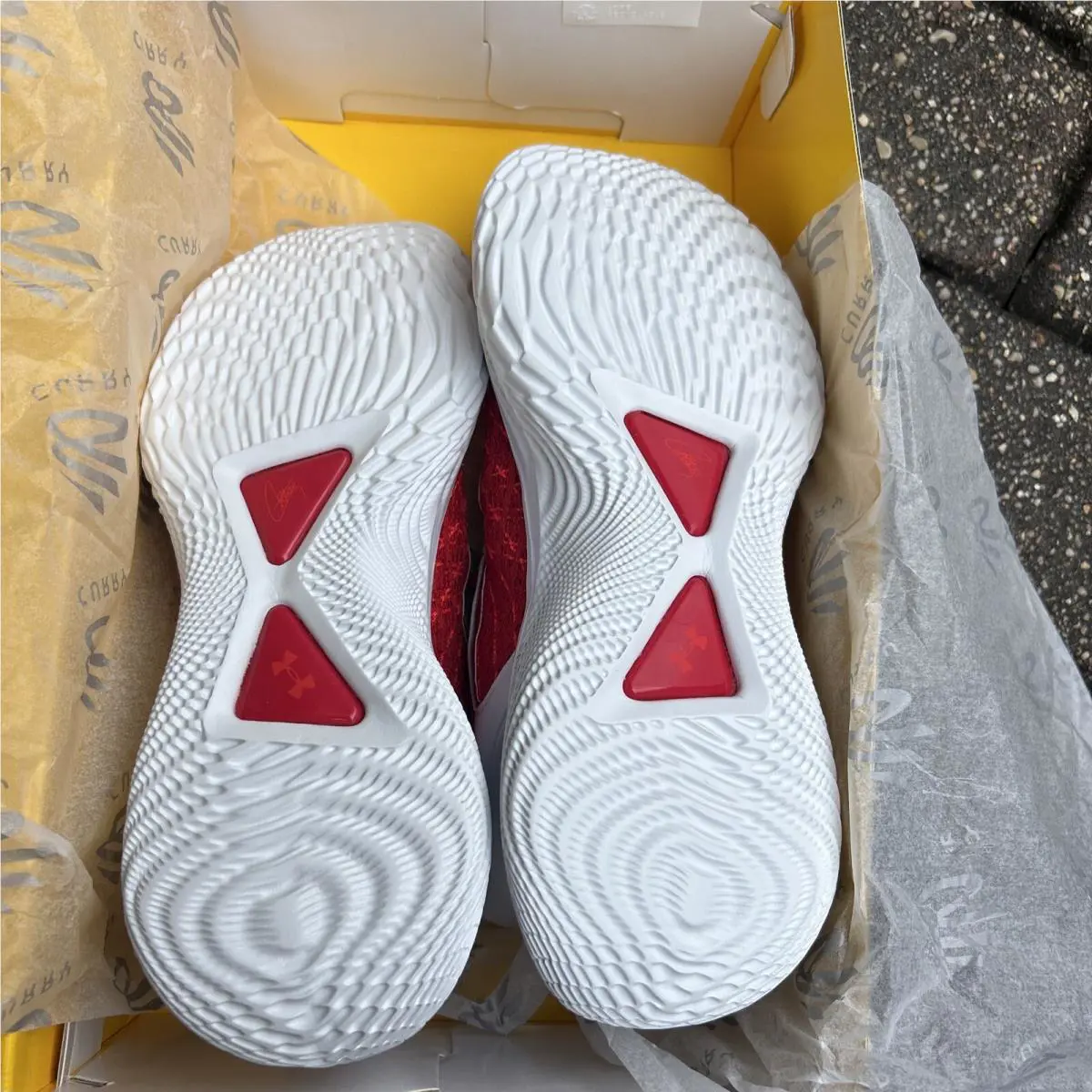 Under Armour shoes - Under Armour Team Curry - Team Curry - 3025631-100 - Red 0