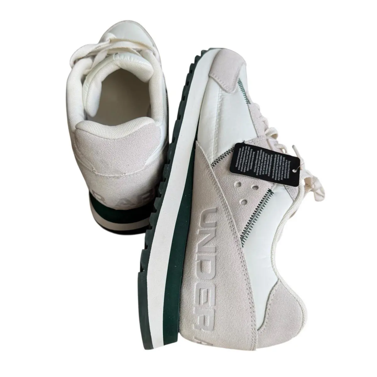 Under Armour shoes - Under Armour Essential Runner - Essential Runner - 3028408-106 - White (UPC: 0197777576712) 5